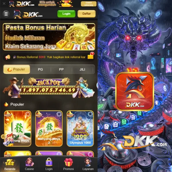 DKK Bonus Member Baru 100%
